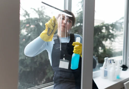 Nettoyage de vitres intérieures et extérieures à Hauterive